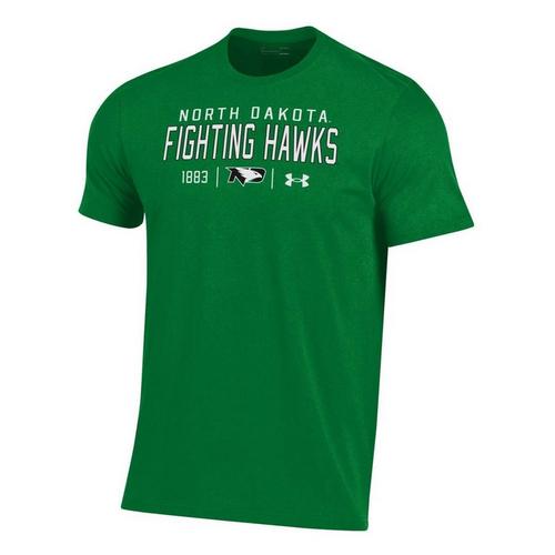 Under Armour North Dakota Fighting Hawks Breaker Performance Cotton T-Shirt - Primary Image