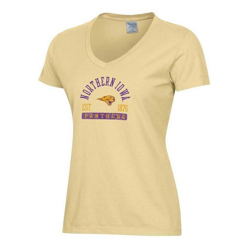 Gear For Sports Women's Northern Iowa Panthers Comfort Wash T-Shirt - Primary Image