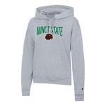 Champion Women's Minot State Beavers Powerblend Fleece Hoodie - Thumbnail 1 of 2