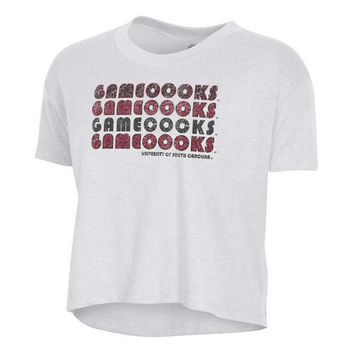 Alternative Apparel Women's South Carolina Gamecocks Headliner Crop - Primary Image