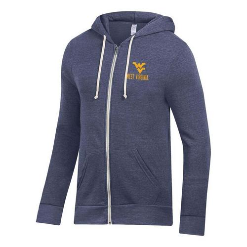 Alternative Apparel West Virginia Mountaineers Logo Rocky Full Zip - Primary Image