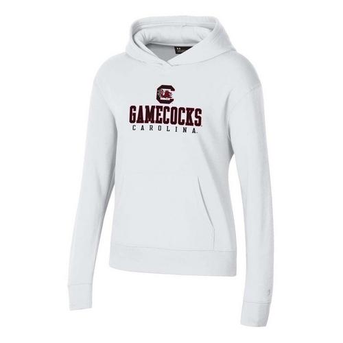 Under Armour Women's South Carolina Gamecocks Danielle Rival Fleece Popover Hoodie - Primary Image