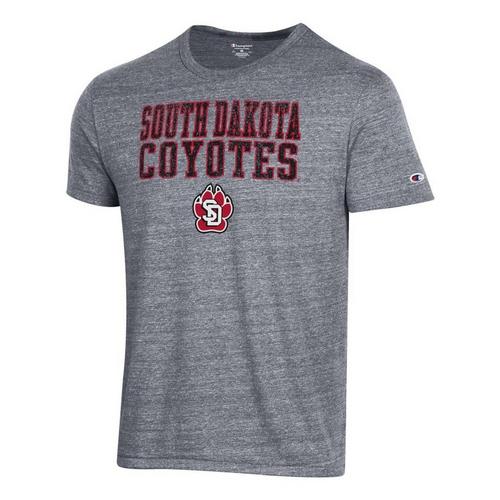 Champion South Dakota Coyotes Ultimate Triblend T-Shirt - Primary Image