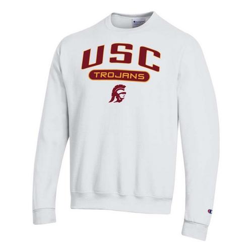 Champion USC Trojans Unisex Eco Powerblend Crew - Primary Image