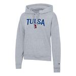 Champion Women's Tulsa Golden Hurricane Powerblend Fleece Hoodie - Thumbnail 1 of 2