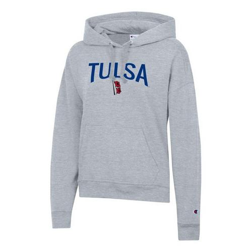 Champion Women's Tulsa Golden Hurricane Powerblend Fleece Hoodie - Primary Image