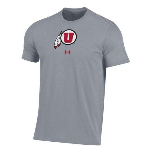 Under Armour Utah Utes Logo Performance Cotton T-Shirt - Primary Image