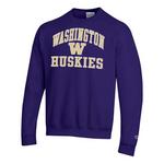 Champion Washington Huskies Unisex Eco Powerblend Crew - Thumbnail 1 of 2