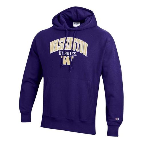 Champion Washington Huskies Reverse Weave Hoodie - Primary Image