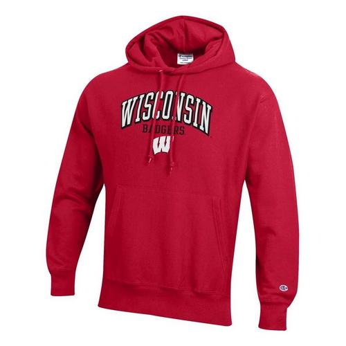 Champion Wisconsin Badgers Reverse Weave Hoodie - Primary Image