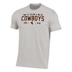 Under Armour Wyoming Cowboys Breaker Performance Cotton T-Shirt - Thumbnail 1 of 2