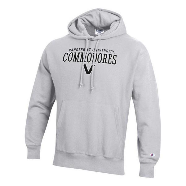 Vanderbilt Commodores Champion Hoodie Large Grey