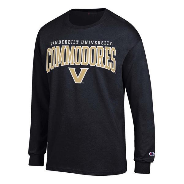 Vanderbilt Commodores Champion Cooper T-Shirt Medium Black
