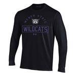 Under Armour Weber State Wildcats Boxed Performance Cotton Long Sleeve T-Shirt - Thumbnail 1 of 2
