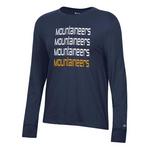Champion Women's West Virginia Mountaineers Eevee Long Sleeve T-Shirt - Thumbnail 1 of 2