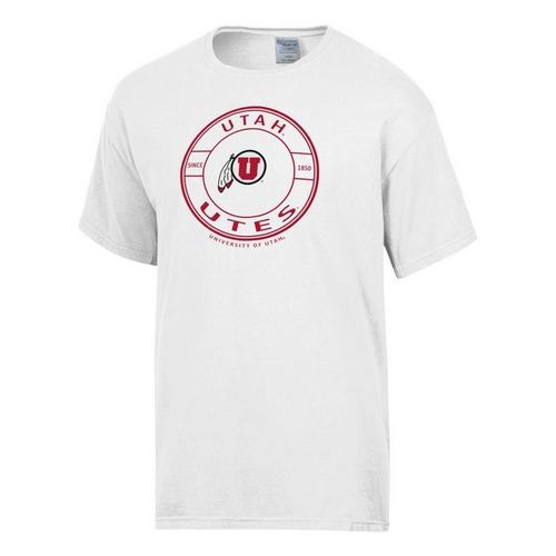 Gear For Sports Utah Utes Comfort Wash Wheel T-Shirt - Primary Image