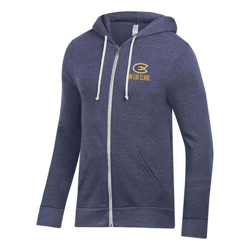 Alternative Apparel UW-Eau Claire Blugolds Logo Rocky Full Zip - Primary Image