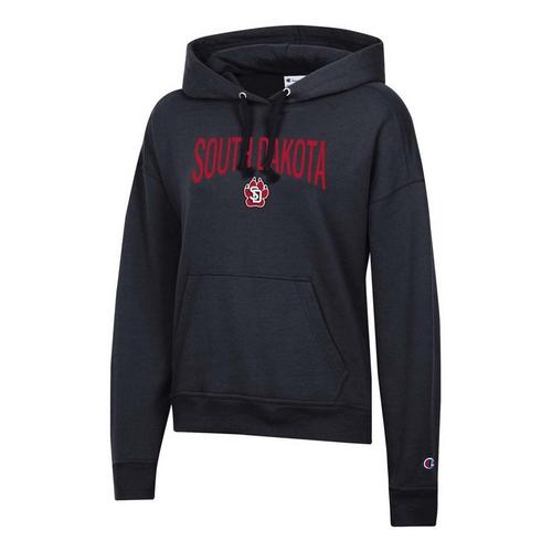 Champion Women's South Dakota Coyotes Powerblend Fleece Hoodie - Primary Image