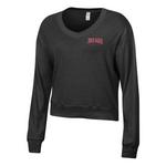 Alternative Apparel Women's South Dakota Coyotes Slouchy V-Neck Crop - Thumbnail 1 of 2
