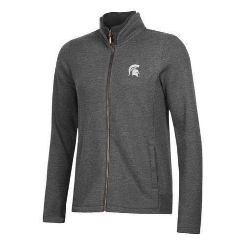 Gear For Sports Women's Michigan State Spartans Noem Relaxed Luxe Full Zip - Primary Image