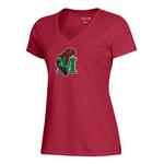 Gear For Sports Women's Minot State Beavers Logo Mia Soft T-Shirt - Thumbnail 1 of 2