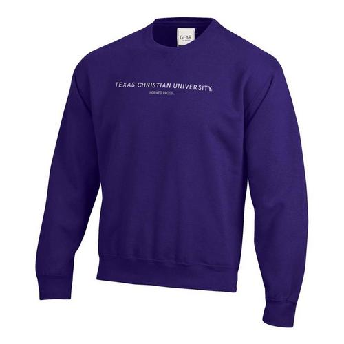 Gear For Sports TCU Horned Frogs Waterloo Big Cotton Crew - Primary Image