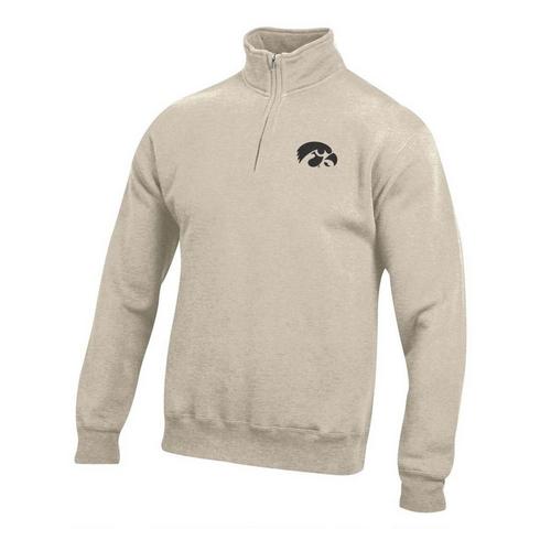 Gear For Sports Iowa Hawkeyes Almond Big Cotton 1/4 Zip - Primary Image