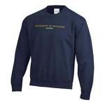 Gear For Sports Michigan Wolverines Waterloo Big Cotton Crew - Thumbnail 1 of 2