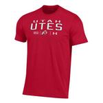Under Armour Utah Utes Performance Cotton T-Shirt - Thumbnail 1 of 2