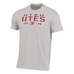Under Armour Utah Utes Performance Cotton T-Shirt - Thumbnail 1 of 2