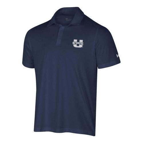 Under Armour Utah State Aggies Tech Mesh Polo - Primary Image