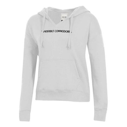 Gear For Sports Women's Vanderbilt Commodores Linnea Iced Big Cotton Hoodie - Primary Image