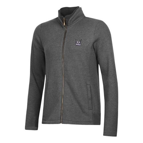 Gear For Sports Women's Weber State Wildcats Noem Relaxed Luxe Full Zip - Primary Image