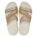 Women's Crocs Getaway Glitter Strappy Slide Sandals - Thumbnail 2 of 5