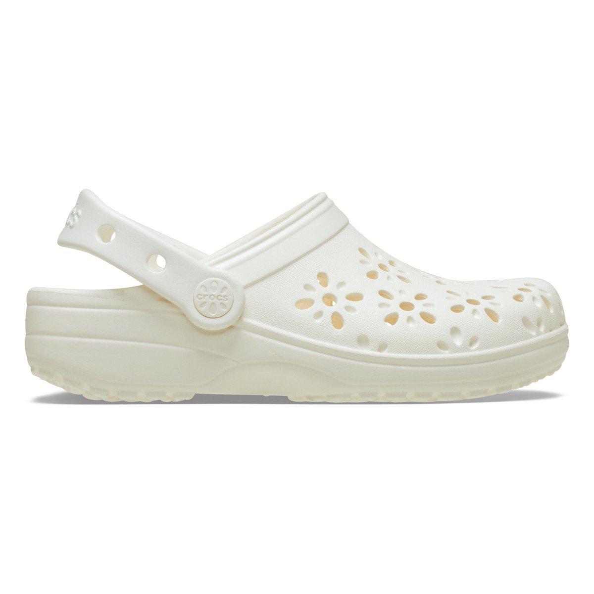 Crocs Classic Floral Cut-Out Clogs