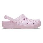 Crocs Classic Floral Cut Out Clogs - Thumbnail 1 of 6