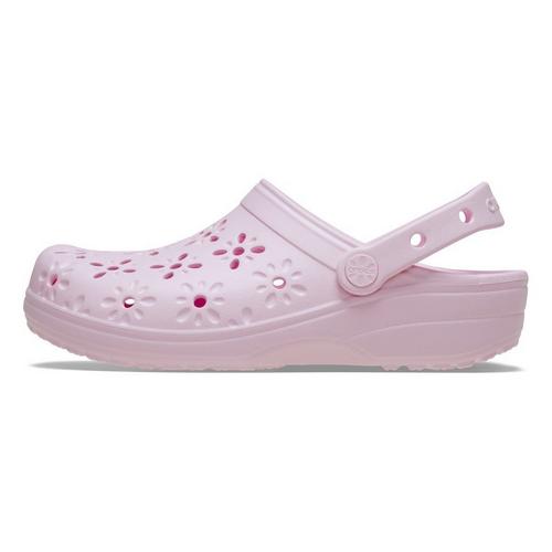 Crocs Classic Floral Cut Out Clogs - Primary Image