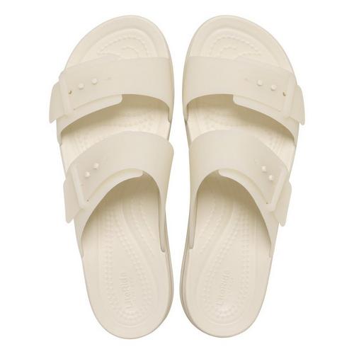 Women's Crocs Brooklyn Frosted Low Wedge Sandals - Primary Image