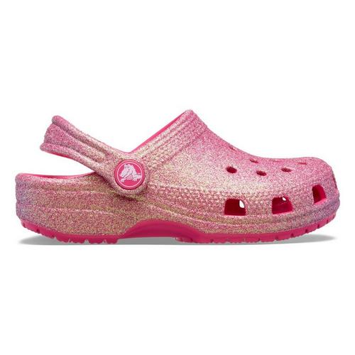 Little Kids' Crocs Iredescent Glitter Clogs - Primary Image