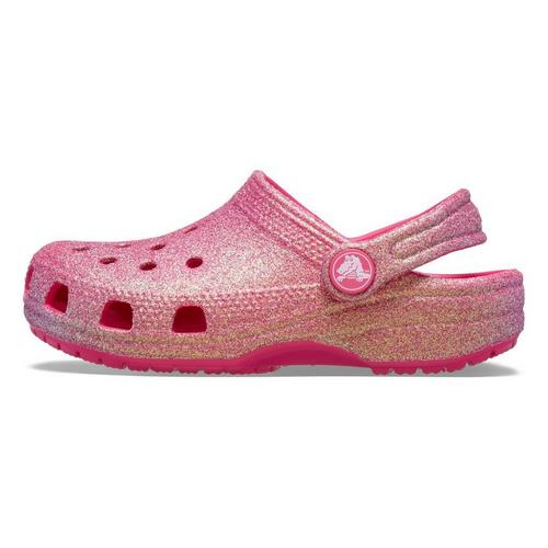 Little Kids' Crocs Iredescent Glitter Clogs - Primary Image