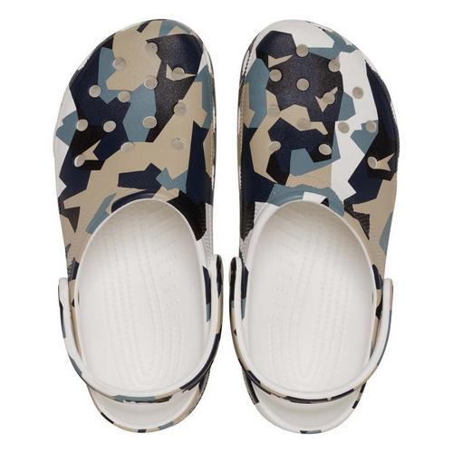 Crocs Geo Camo Clogs - Primary Image