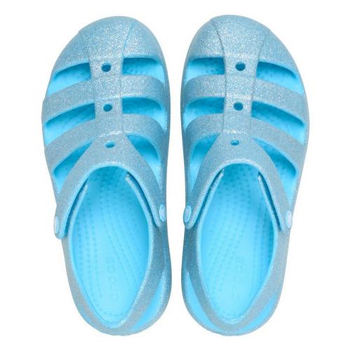 Little Girls' Crocs Fisherman Glitter Closed Toe Sandals - Primary Image