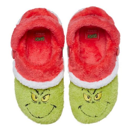 Little Kids' Crocs The Grinch Classic Lined Clogs - Primary Image