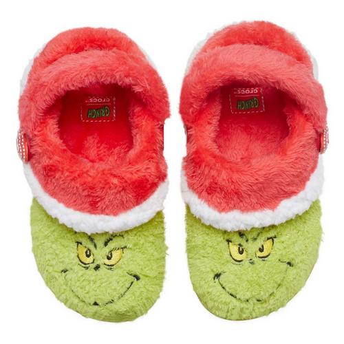 Toddler Crocs The Grinch Classic Lined Clogs - Primary Image
