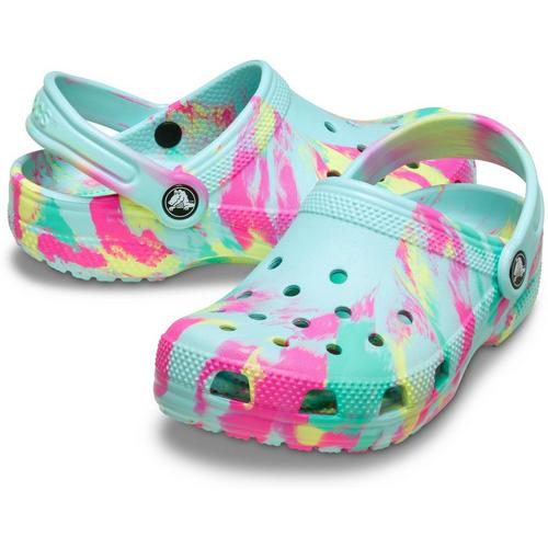 Little Kids' Crocs Classic Marble Clogs - Primary Image