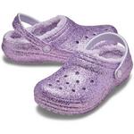 Little Kids' Crocs Classic Lined Chunky Glitter Clogs - Thumbnail 6 of 6