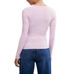 Women's Free People Love Letter Long Sleeve Scoop Neck Shirt - Thumbnail 3 of 5