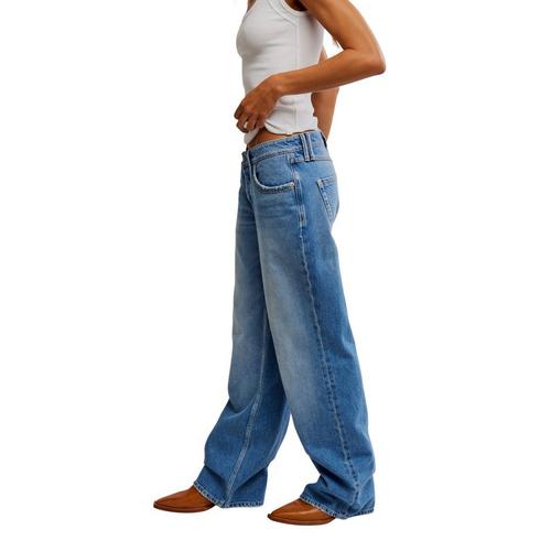 Women's Free People We The Free Tennessee Low-Rise Boyfriend Jeans - Primary Image
