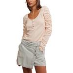 Women's Free People Hope Long Sleeve Scoop Neck Henley - Thumbnail 1 of 5