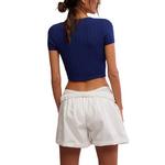 Women's Free People Cassie Cardi V-Neck Crop Top - Thumbnail 3 of 4